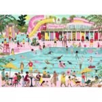 Flamingo Park – 1000 Pieces – finished puzzle image