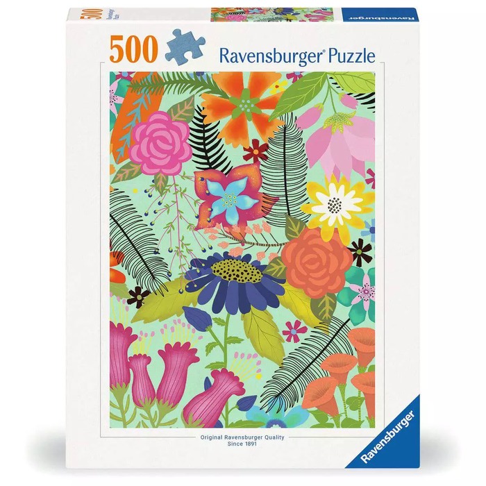 Flowerjungle – 500 Pieces – Ravensburger puzzle box