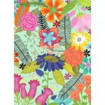 Flowerjungle – 500 Pieces – finished puzzle image
