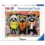 Furry Friends Graffiti – 500 Pieces – Ravensburger puzzle box