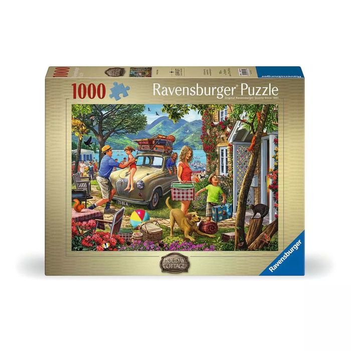 Holiday Cottage – 1000 Pieces – Ravensburger puzzle box
