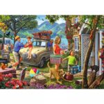 Holiday Cottage – 1000 Pieces – finished puzzle image