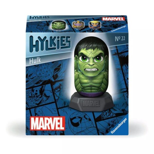 Hylkies Marvel Hulk 3D Puzzle Figure – Ravensburger puzzle box