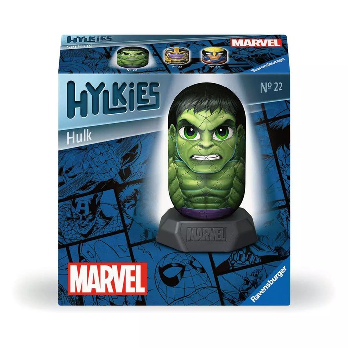 Hylkies Marvel Hulk 3D Puzzle Figure – Ravensburger puzzle box