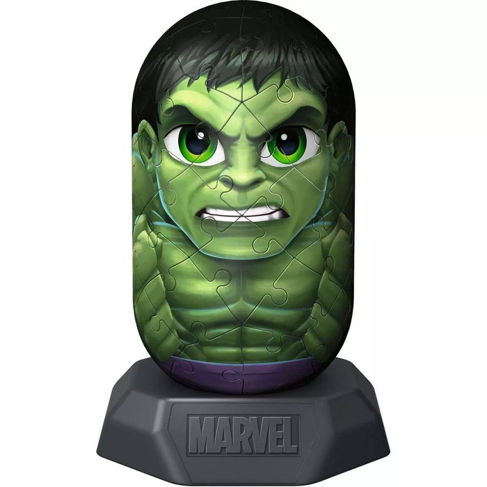 Hylkies Marvel Hulk 3D Puzzle Figure – finished puzzle image