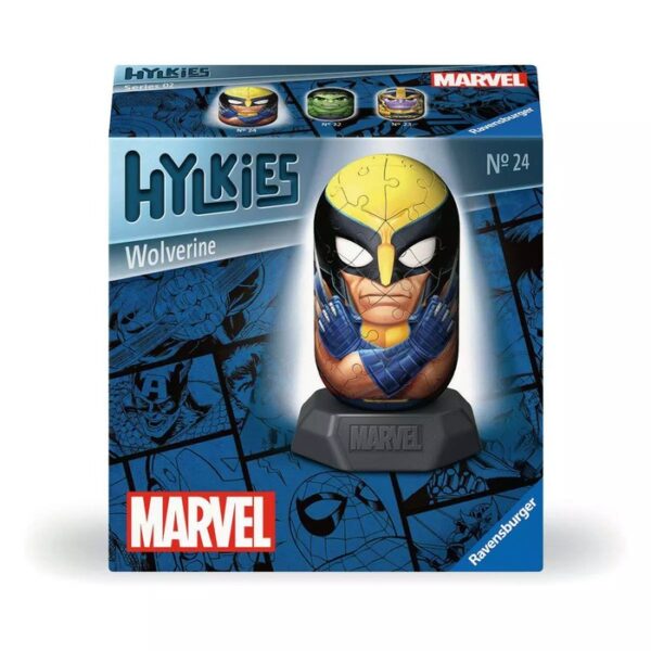 Hylkies Marvel Wolverine 3D Puzzle Figure – Ravensburger puzzle box
