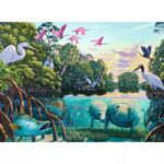 Manatee Moments – 500 Pieces – finished puzzle image