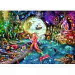 Mermaid's Treasure – 1000 Pieces – finished puzzle image