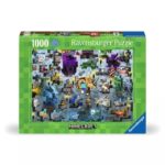 Minecraft Mobs – 1000 Pieces – Ravensburger puzzle box