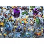 Minecraft Mobs – 1000 Pieces – finished puzzle image