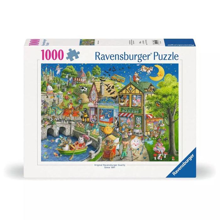 Mother Gooseville – 1000 Pieces (box) Mother Gooseville – 1000 Pieces – Ravensburger puzzle box