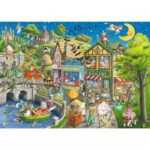Mother Gooseville – 1000 Pieces – finished puzzle image