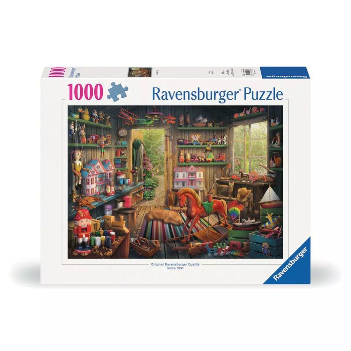 Nostalgic Toys – 1000 Pieces (box) Nostalgic Toys – 1000 Pieces – Ravensburger puzzle box
