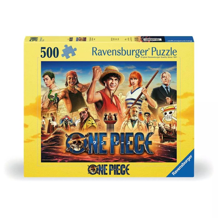 One Piece Adventures of the Straw Hat Pirates – 500 Pieces – Ravensburger puzzle box