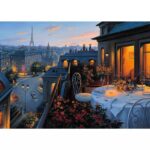 Paris Balcony – 1000 Pieces – finished puzzle image