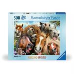 Selfies Horsing Around – 500 Pieces – Ravensburger puzzle box