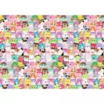 Squishmallows – 1000 Pieces – finished puzzle image