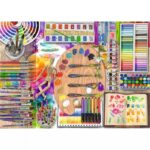 The Artist's Palette – 500 Large Pieces – finished puzzle image