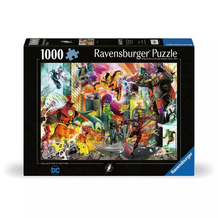 The Flash Collector's Edition – 1000 Pieces (box) The Flash Collector's Edition – 1000 Pieces – Ravensburger puzzle box