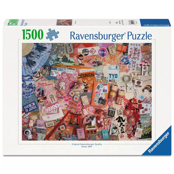 Trip to Tokyo – 1500 Pieces – Ravensburger puzzle box