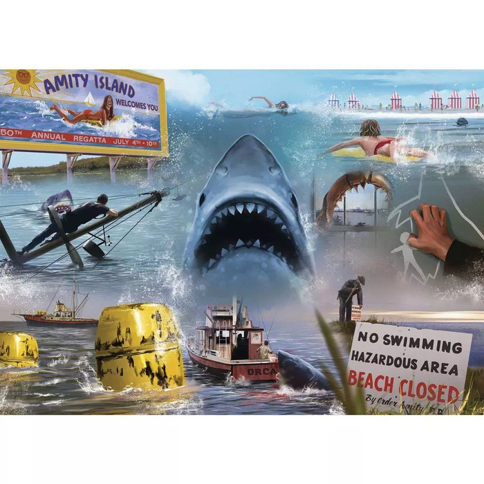 Universal Vault Jaws – 1000 Pieces – finished puzzle image