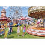 Vintage Fairground Fun – 1000 Pieces – finished puzzle image